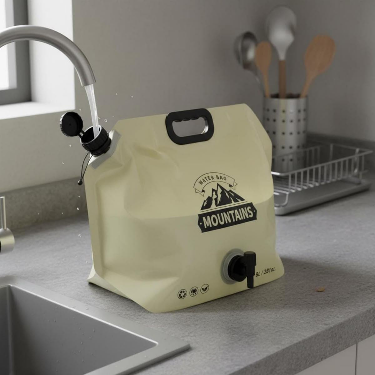 L Portable Water Bucket